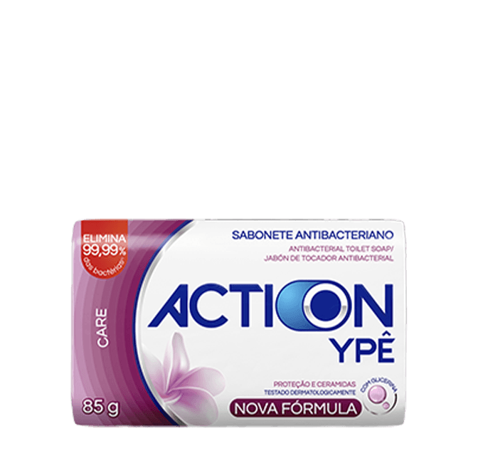 Sabonete Antibacteriano Action Ypê Care