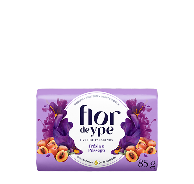 Sabonete Flor de Ypê Frésia e Pêssego