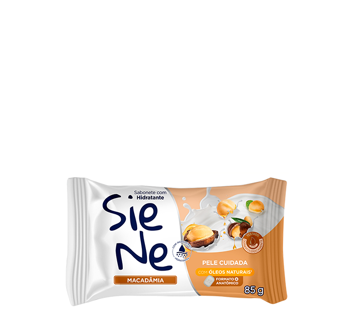 Sabonete com Hidratante Siene: Macadâmia