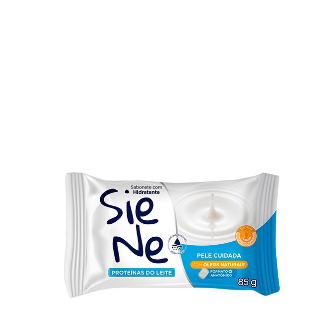 Sabonete com Hidratante Siene: Proteínas do Leite