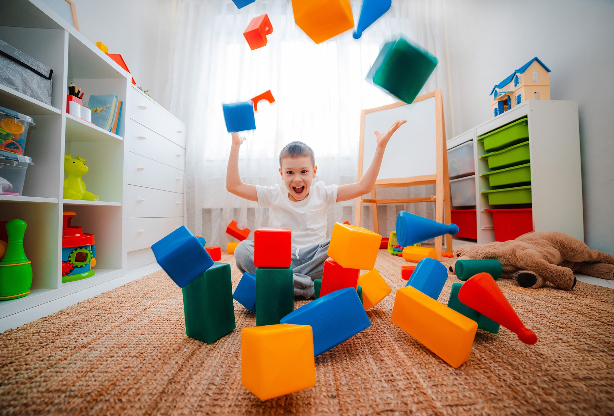 Os melhores brinquedos para bebês de 3 a 4 meses - O Bau do Bebê