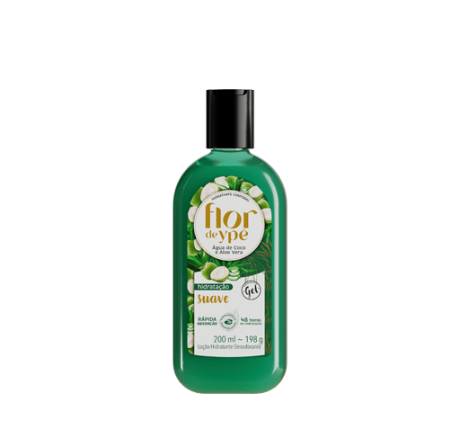 Hidratante Corporal Flor de Ypê Água de Coco e Aloe Vera