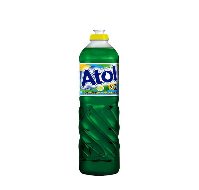 Detergente Atol Limão